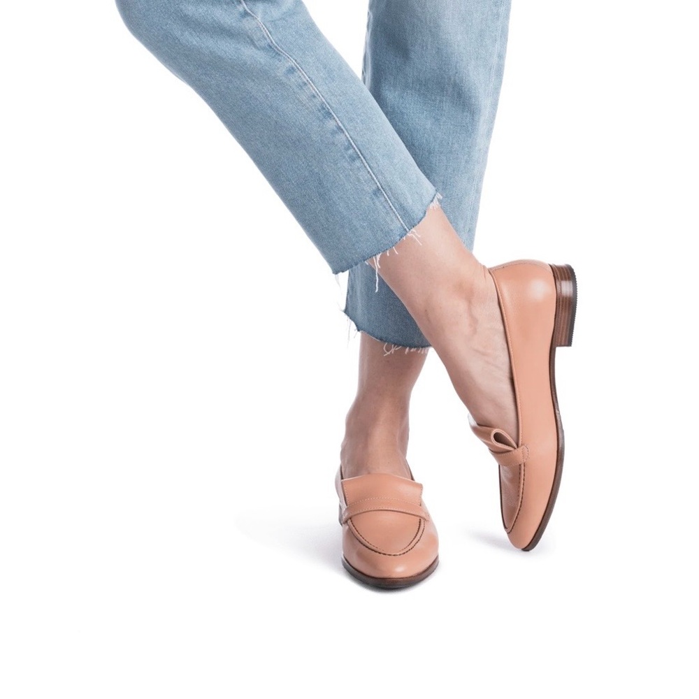 Sarah Flint Alisya Style loafer.  Calf  upper and lower.